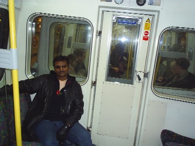 inside Tube Train
