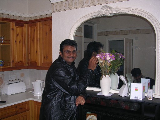 me with Flower (in House)